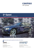 imc Dx-Speed: Acquisizione wireless della velocità di rotazione direttamente sulla ruota